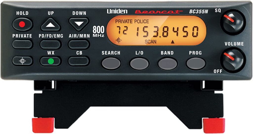 Uniden BC355N 800 MHz 300-Channel Base/Mobile Scanner